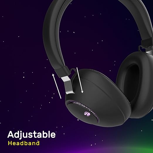 ZEBRONICS Zeb-Duke Bluetooth Wireless Over Ear Headphone with Mic (Black) ZEBRONICS Zeb-Duke Bluetooth Wireless Over Ear Headphone with Mic (Black)